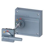3VA9687-0FK21-door mounted rotary operator standard IEC IP65 with door interlock accessory for: 3VA15/25/26