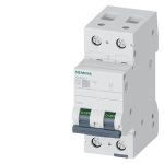 5SL6216-7-Miniature circuit breaker 400 V 6kA, 2-pole, C, 16A