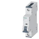5SY6106-6-Miniature circuit breaker 230/400 V 6kA, 1-pole, B, 6 A, D=70 mm