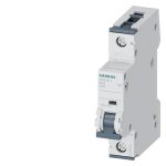 5SY6110-7-Miniature circuit breaker 230/400 V 6kA, 1-pole, C, 10A, D=70 mm