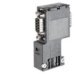 6ES7972-0BB12-0XA0--SIMATIC DP, Connection plug for PROFIBUS up to 12 Mbit/s 90° cable outlet, 15.8x 64x 35.6 mm (WxHxD), terminating resistor with isolating function, With PG receptacle