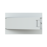 1SLM004100A1104 -  Consumer unit , Flush mounting, 18 modules, 1 row(s), IP41,  Door: Single, Plastic, Opaque