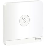 E8331ETR60_WE - Time delay switch, AvatarOn, brass pillar, white