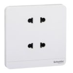 E83426U2_WE - AvatarOn, socket-outlet, 10A, 2 x 2P, Universal Socket,White