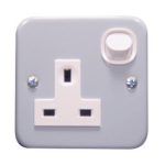 ESM 15 - Switched Socket, ESM series, 13A, 250V, 1 gang