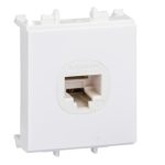F50RJ8M6_WE - S-Flexi - data socket - category 6 - white