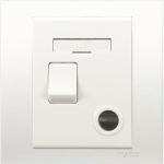 KB31DFSG -  Vivace - switched fuse mechanism - 13 A 250 V - white