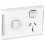 P3015T-XW - Single Socket with Timer 10A 205V | Extra Vivid White