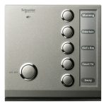 U106RWMZB_XBS - "EZinstall3" 6 Key FreeLocate Switch Brushed Silver