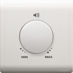 E8231VC_5_WE-5W Volume control, 8 ohm, White