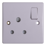 GU3090-Ultimate Slimline - switched socket - 1 gang - white