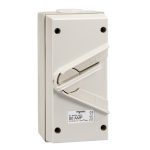 SCHNEIDER WHT80_GY - KAVACHA 80A - 440V - Surface Mount triple Pole Isolating Switch - IP66