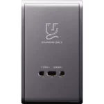 SCHNEIDER E82T727V_LS-115V/240V 20VA Universal shaver unit,Vertical,Lavender Silver