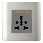 SCHNEIDER E84426_16IS_SA-ZENcelo 16A 1Gang INTERNATIONAL SOCKET WITH SHUTTER