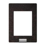 Schneider Electric - FASCIA DARK BROWN WOOD GRAIN FINISH FAS-06