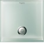 SCHNEIDER UC31BP_XGL8-Ulti - bell press switch cover plate (crystal glass)