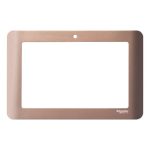Schneider electric - Xightor cover frame - for 7 inch video door entry touch screen - matt bronze - VDETC07_MB