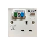 PDL 1561DRCD 13A 1G DP FLUSH MOUNTING RCD S/S/O 30MA