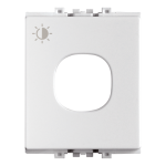 SCHNEIDER 8430MDRPH_WE-ZENcelo - Blank cover (1.5M Size) for 30 Mech dimmer module, Horizontal, White