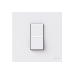 AM21010 BL - Switch 1-way Off switch 1-pole White - Zenit BS