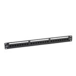 SCHNEIDER DCEPP24UKY1U- electric Category 5e UTP 24-port Patch Panel loaded