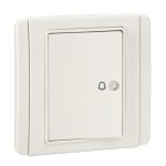 SCHNEIDER E3031HBP_WW-4A 1 Way Horizontal Bell Push Switch, White