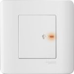 SCHNEIDER E8431EPD4 WE-ZENCELO 1 Gang 350VA, 50Hz Full-Flat Universal Dimmer with LED,opal sand