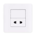 ZENcelo - 16A 250V - 1 gang 2 universal pin socket (WE) - E84426U WE