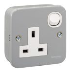 SCHNEIDER ESM15_G11-ESM 13A 250V surface mount switched socket