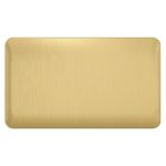 Schneider Lisse - Blank Plate - 2 gang Satin Brass GGBL8020SBS