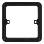 SCHNEIDER GGBLSPC1BS-Lisse - 1 gang Spacer Black