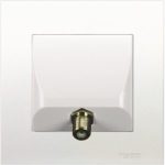 SCHNEIDER KB31TVF_WE - 1 Gang Cable TVF Connector