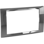 SCHNEIDER MGU66.604.210-Unica Top - cover frame - 2 gangs, - bright chrome/graphite