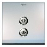 SCHNEIDER U201SCN300ZB -"EZinstall3" 1 Gang 300VA Curtain Switch Module