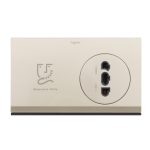 SCHNEIDER US727H XCG-Ulti - 100/240V ac, shaver socket (champagne gold)