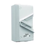 SCHNEIDER WHT20_GY-Kavacha - 20A - 440V - Surface Mount triple Pole Isolating Switch - IP66