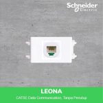 SCHNEIDER F30RJ5EM WE-Wiring LEONA DATA SOCKET CAT5E 1.5M SIZE (NO SHUTTER)
