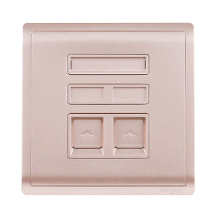 e8232rjs4_wg_0_mzjzjmecdd05ukv6.webp SCHNEIDER E8232RJS4_WG-Pieno 2 Gang Telephone Socket - Keystone On Shuttered Wallplate (WG). - Image 1