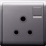 SCHNEIDER E8215_15C_LS-Pieno 15A 250V 1Gang Switched Socket,lavender Silver